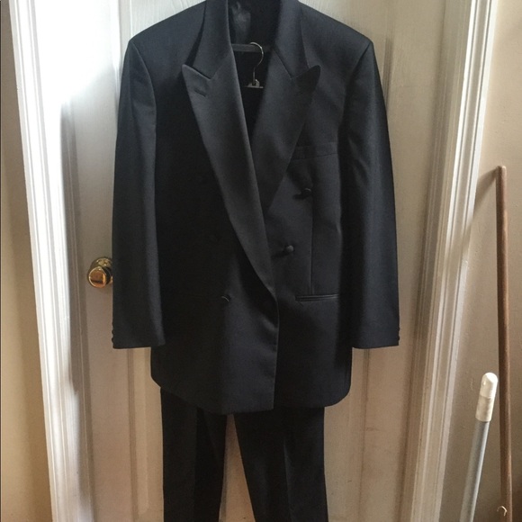 Barneys New York Double Breasted Tuxedo - Picture 4 of 6